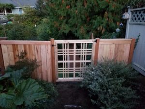 Wood Railing and fencing by Coeur d'Alene's Deck Builder!
